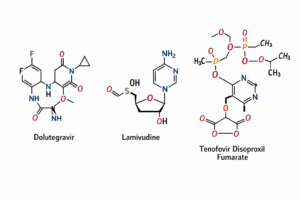 Dolutegravir, Lamivudine, Tenofovir disoproxil fumarate