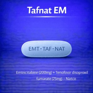 Tafnat EM Tablet - Emtricitabine and Tenofovir Disoproxil Fumarate
