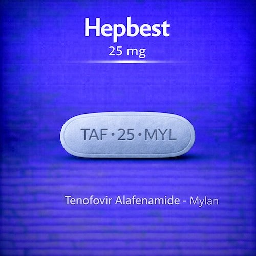 Hepbest 25 mg tablet